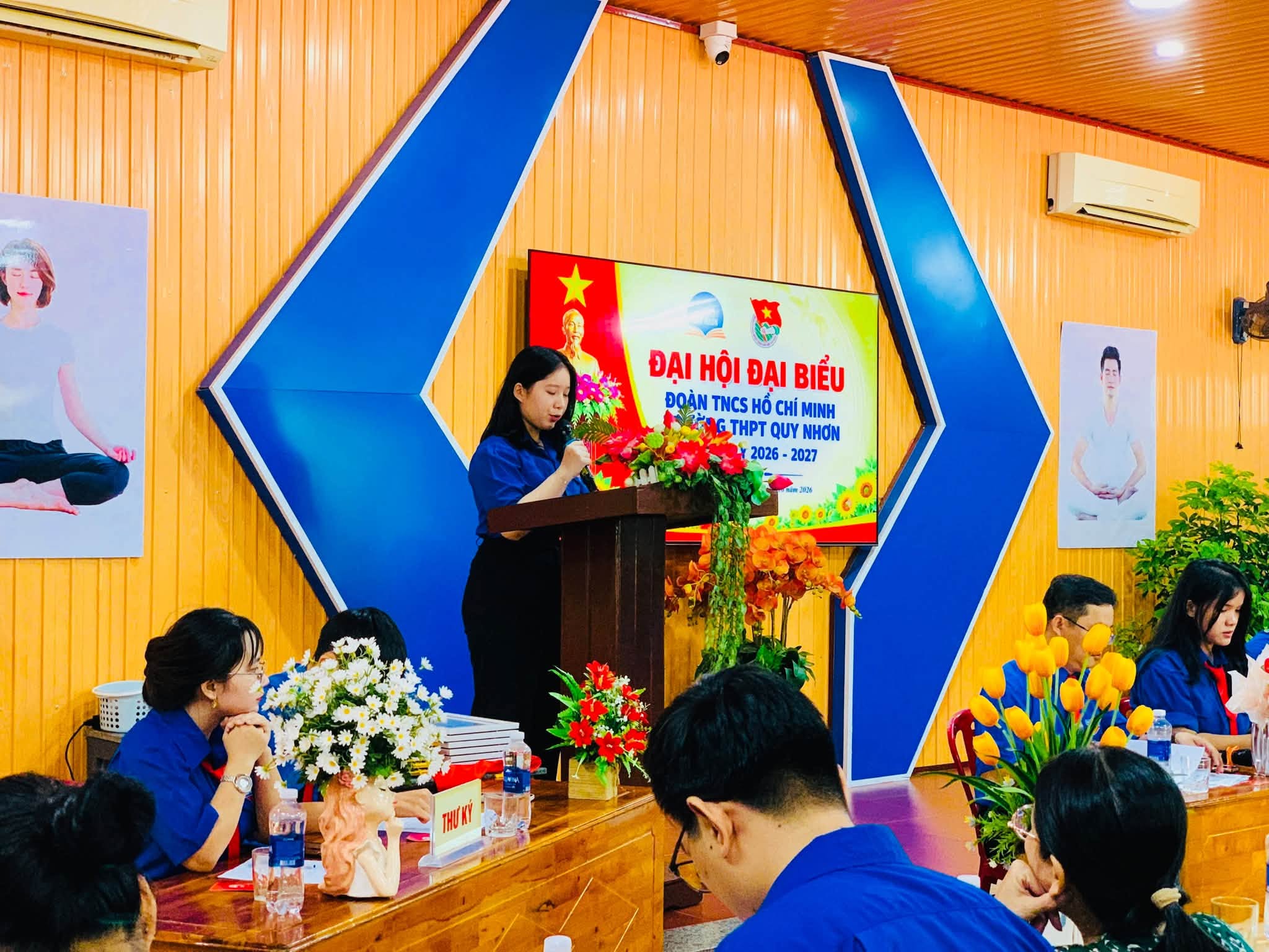 Đại hội đại biểu Đoàn trường THPT Quy Nhơn nhiệm kỳ 2026 - 2027 (ảnh 10)