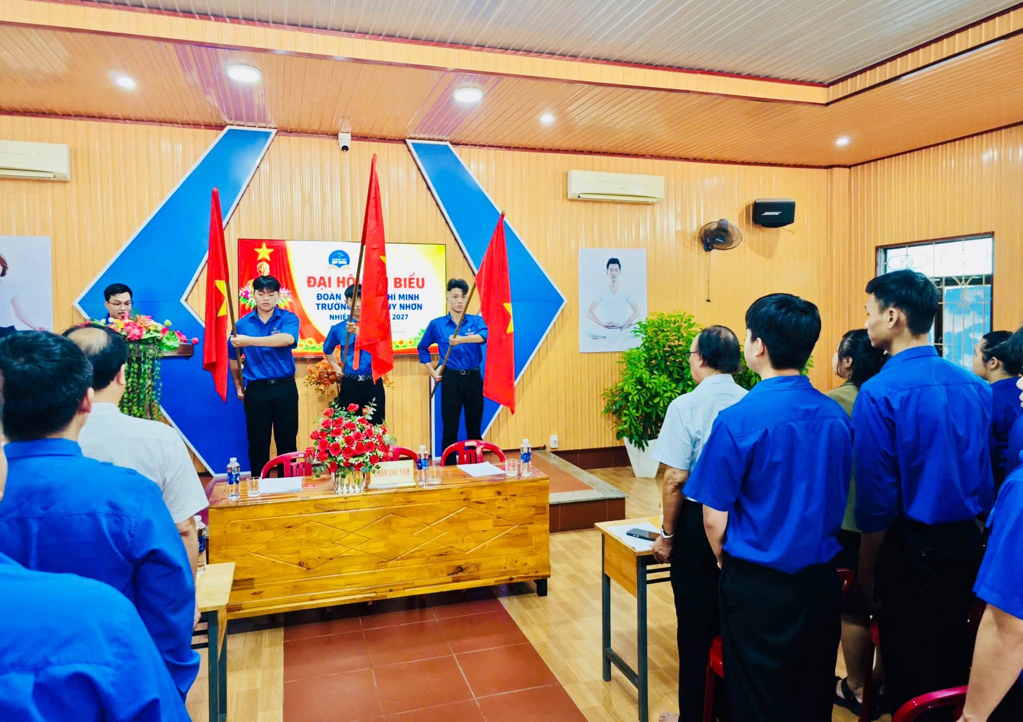 Đại hội đại biểu Đoàn trường THPT Quy Nhơn nhiệm kỳ 2026 - 2027 (ảnh 13)