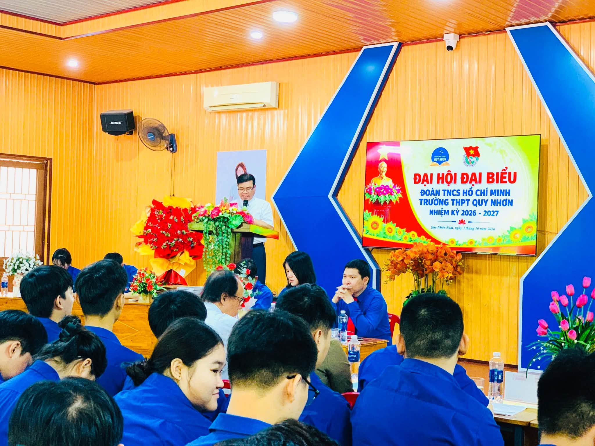 Toàn cảnh Đại hội đại biểu Đoàn trường nhiệm kỳ 2026 - 2027